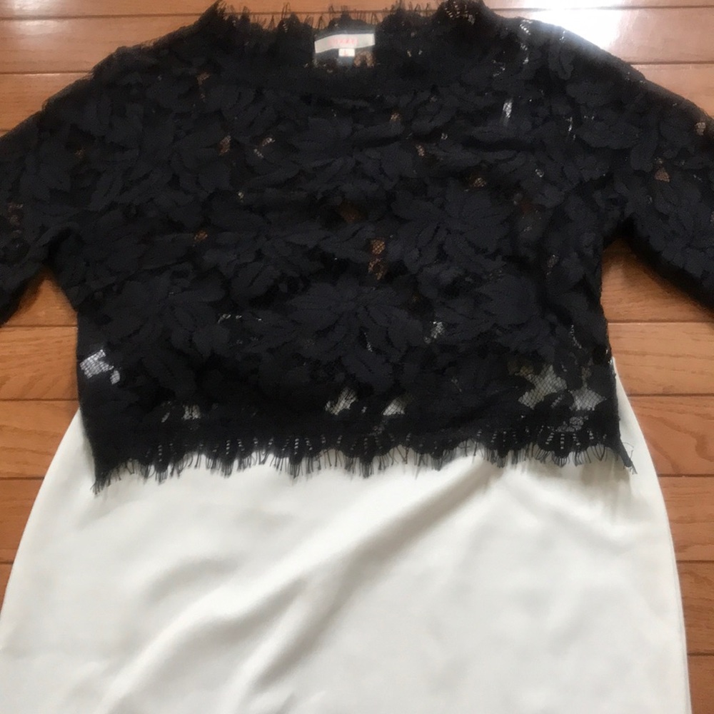 White skirt above the ankle